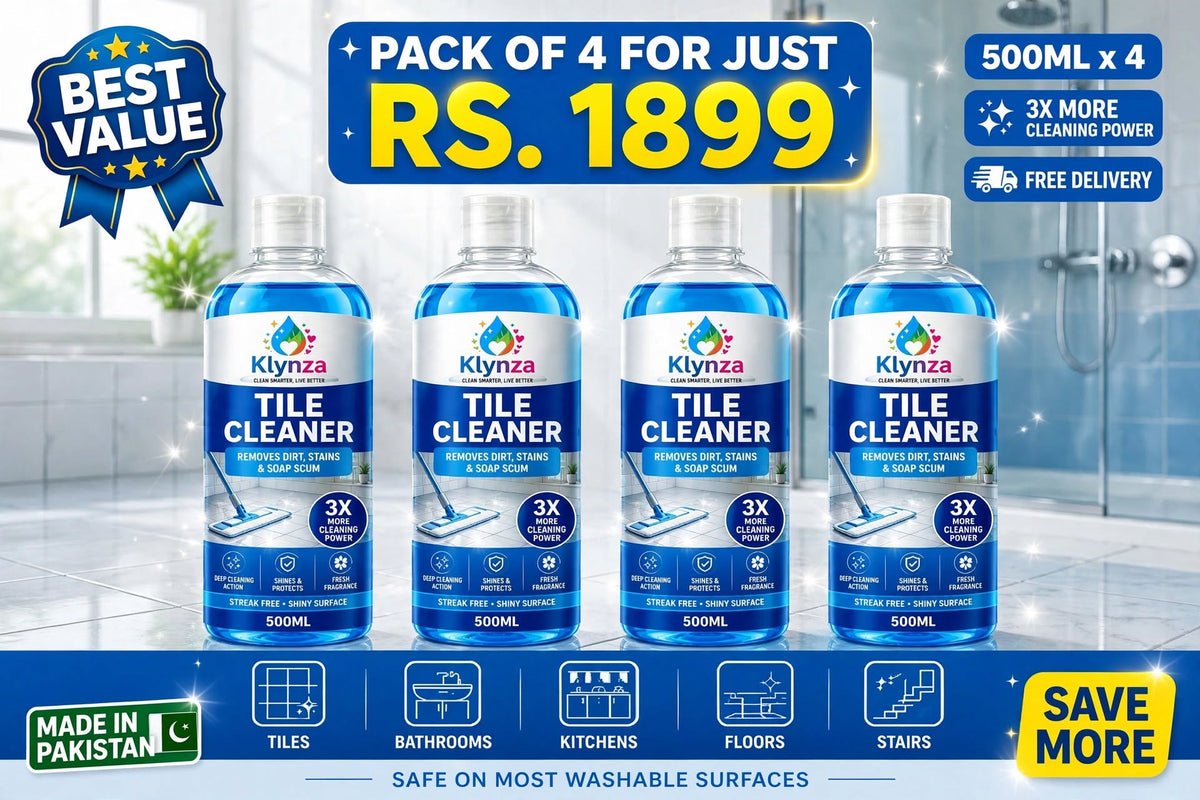 Klynza Tile Cleaner 500ml – Deep Clean & Brilliant Shine