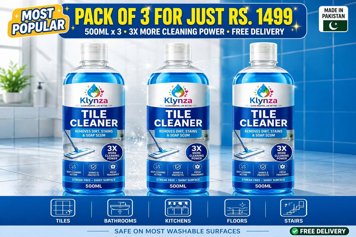 Klynza Tile Cleaner 500ml – Deep Clean & Brilliant Shine