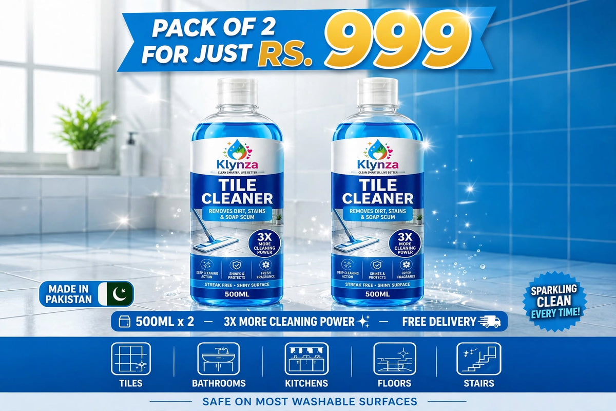 Klynza Tile Cleaner 500ml – Deep Clean & Brilliant Shine