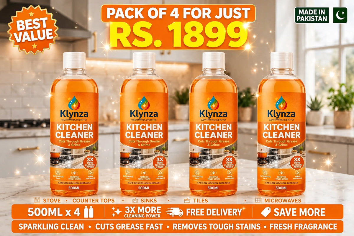 Klynza Kitchen Cleaner – Heavy-Duty Grease & Stain Remover (500 ml)