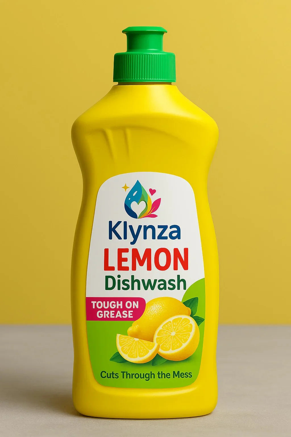 Klynza Lemon Dishwash Liquid - Tough Grease Cleaner
