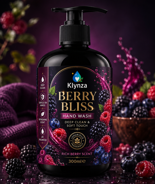 Klynza Hand Wash – Berry Bliss (300ml)