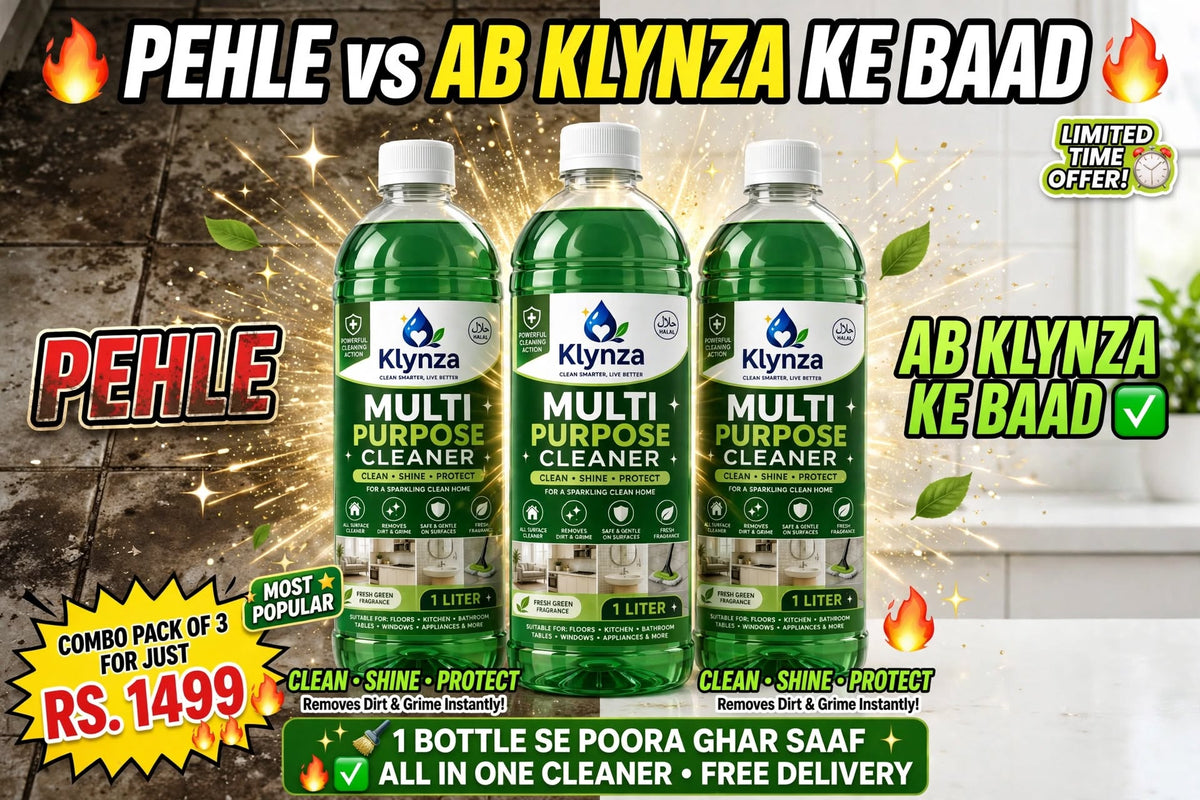 Klynza Multi Purpose Cleaner 500ml - All Surface Cleaning Liquid
