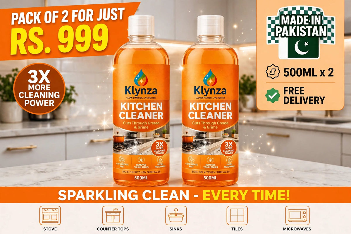 Klynza Kitchen Cleaner – Heavy-Duty Grease & Stain Remover (500 ml)